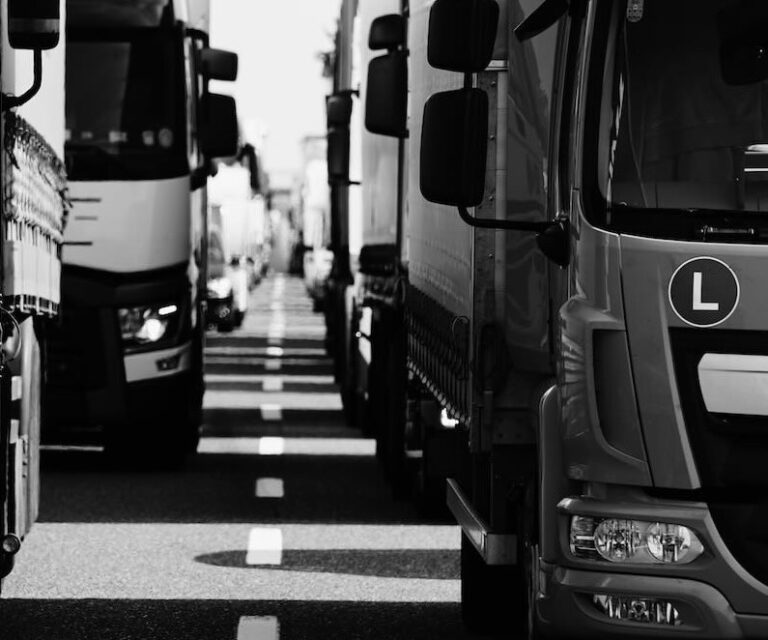 camions de transport